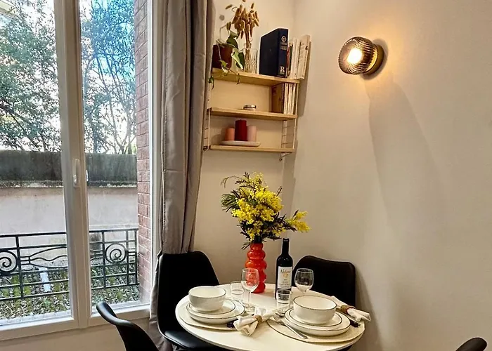 アパート Beautiful New And Comfortable 10min From Montmartre *
