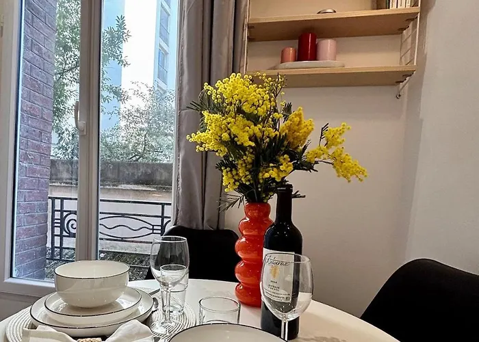 アパート Beautiful New And Comfortable 10min From Montmartre